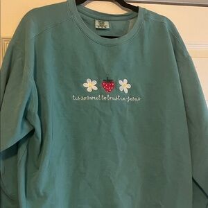 Tis so sweet to trust in Jesus Sweatshirt